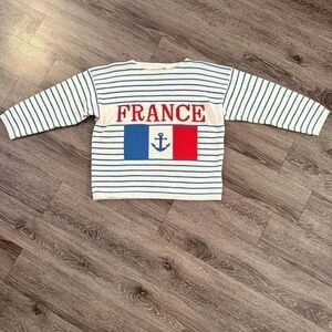 J.G Hook Vintage Striped France Sweater